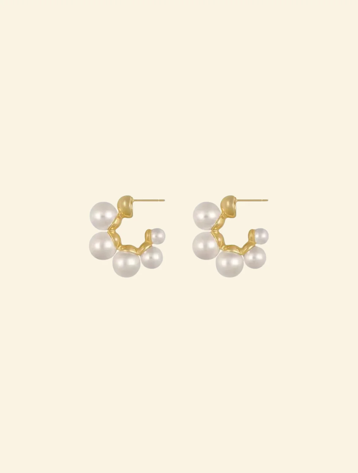 Pearl Hoops
